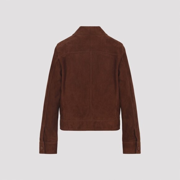 Yves Salomon Lamb Skin Jacket In Nude & Neutrals - NWT - Picture 2 of 3